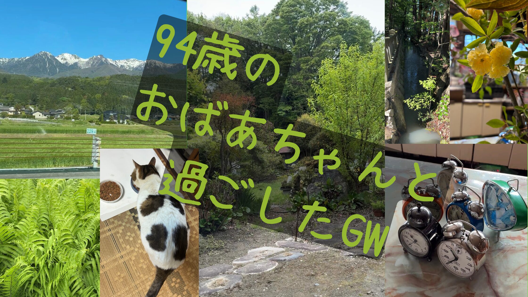 94歳のおばあちゃんに会いに行ってきたブログ記事のアイキャッチ画像